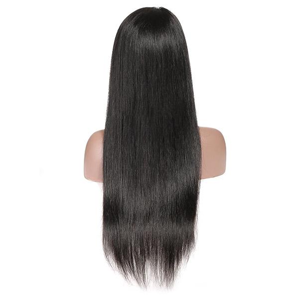 Brazilian13*6 Straight Hair Transparent Lace Wig Human Hair Wigs 150% Density