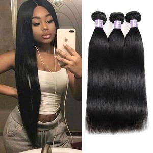 Brazilian Straight 3 Bundles Virgin Human Hair